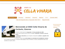 Tablet Screenshot of cellavinaria.org
